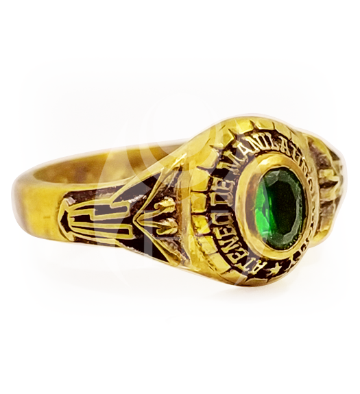 Ateneo De Manila University Ladies Class Ring
